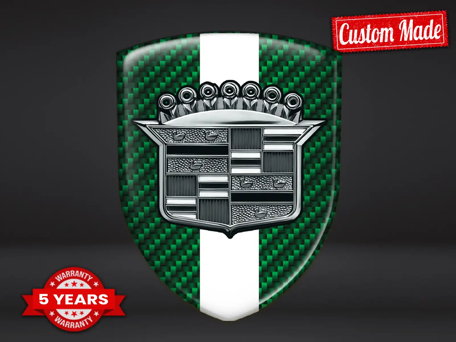 Cadillac Autoemblem Hochwertig Professionell Anpassbar
